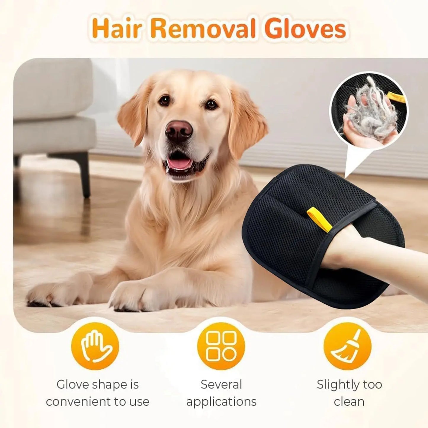 Pawsy Pet Hair Remover Glove